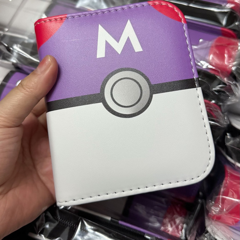 Card Index Box - Binder Kartu Zipper 9 Kantong Sistem