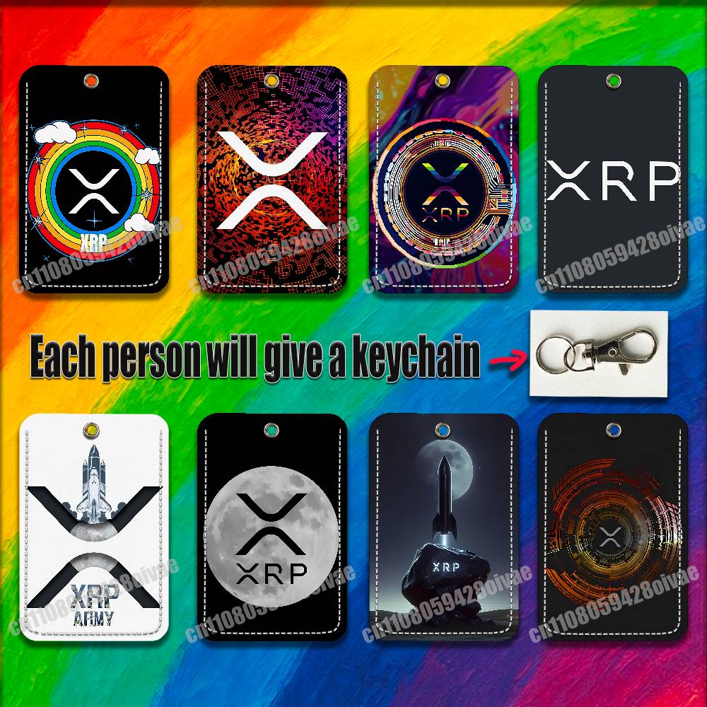 Index Card Holder - Xrp Ripple Mata Uang Digital Kripto