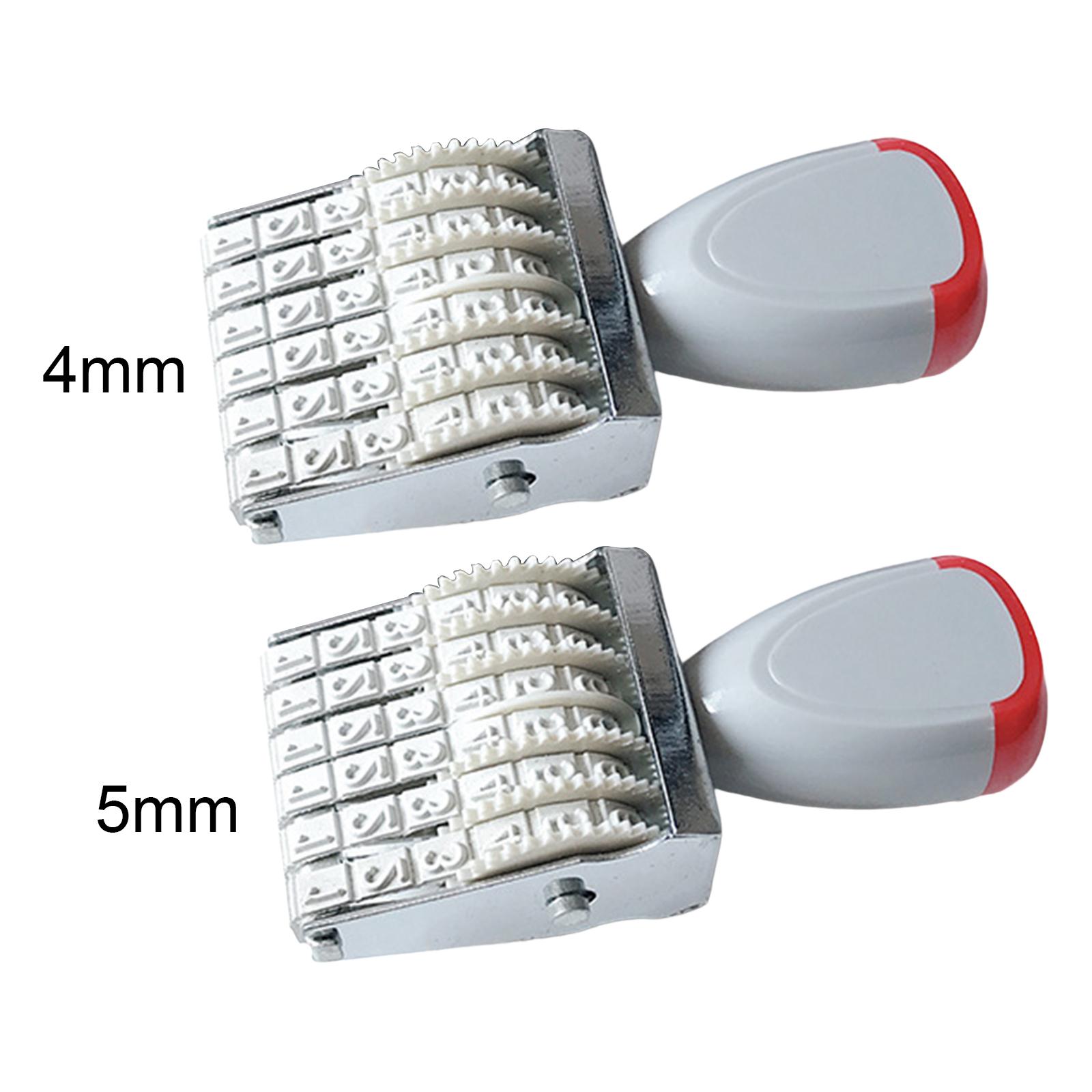 Rubber Date Stamp - Karet 6 Digit Rol Cap Penomoran