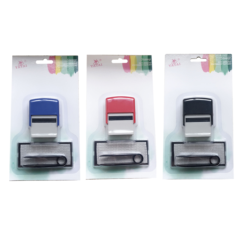 Rubber Date Stamp - Kit stempel karet DIY kustom sesuai