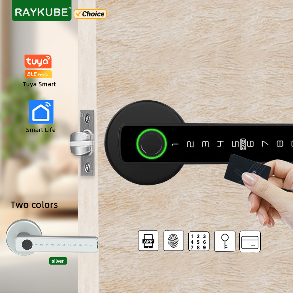 Letter Opener Brass - RAYKUBE M5 Tuya BLE Kunci Pintu