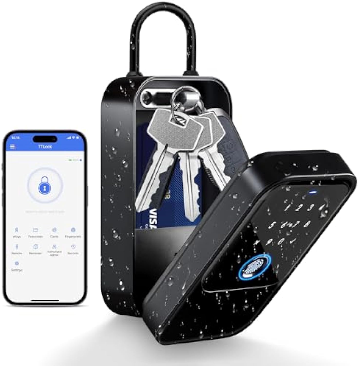 Card Index Box - TTlock kotak kunci cerdas, kunci rumah