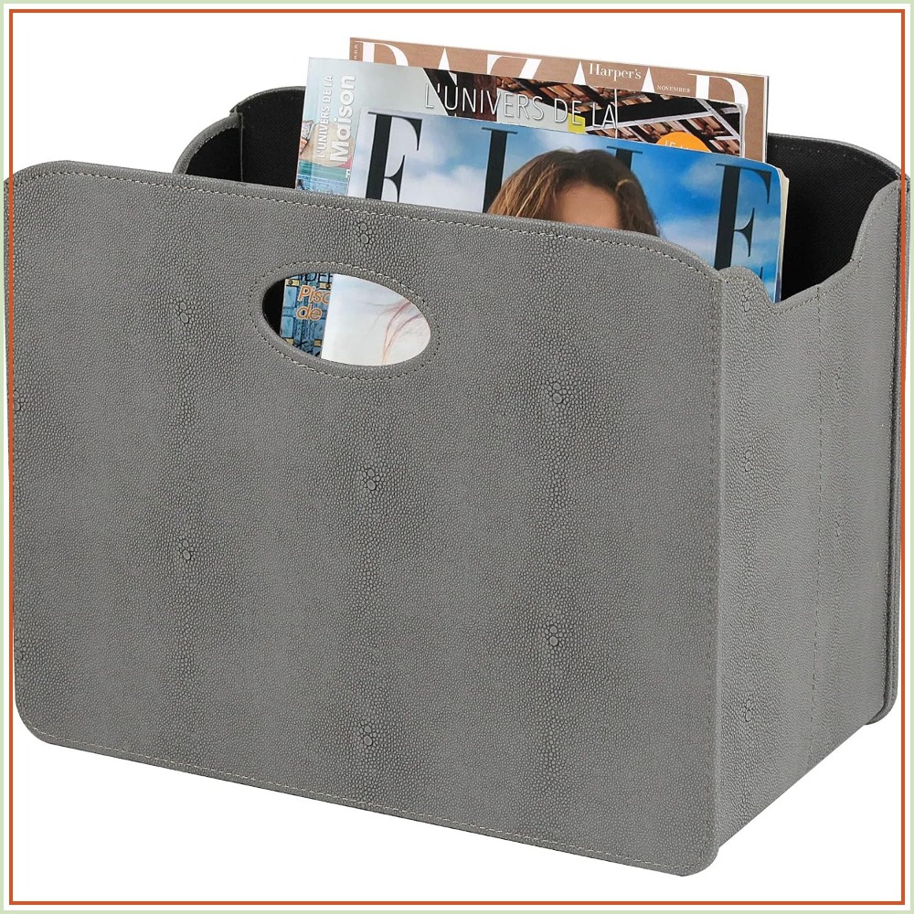 Magazine Holder Rack - Rak Majalah Lipat, Tempat Penyimpanan Dokumen,