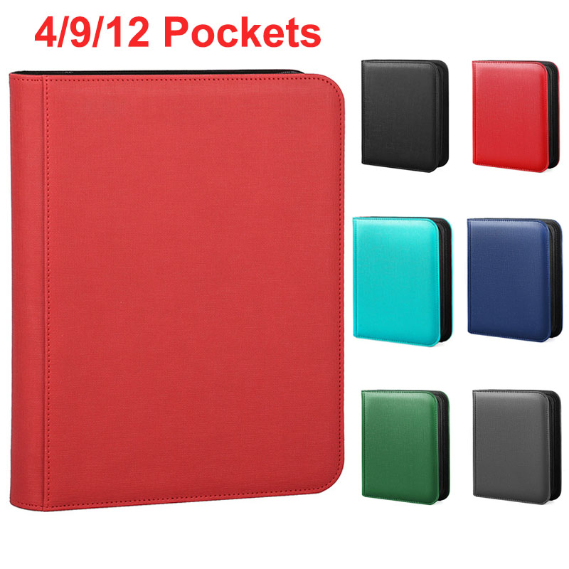 Card Index Box - Album Kartu Koleksi Kulit 9/12 Pocket