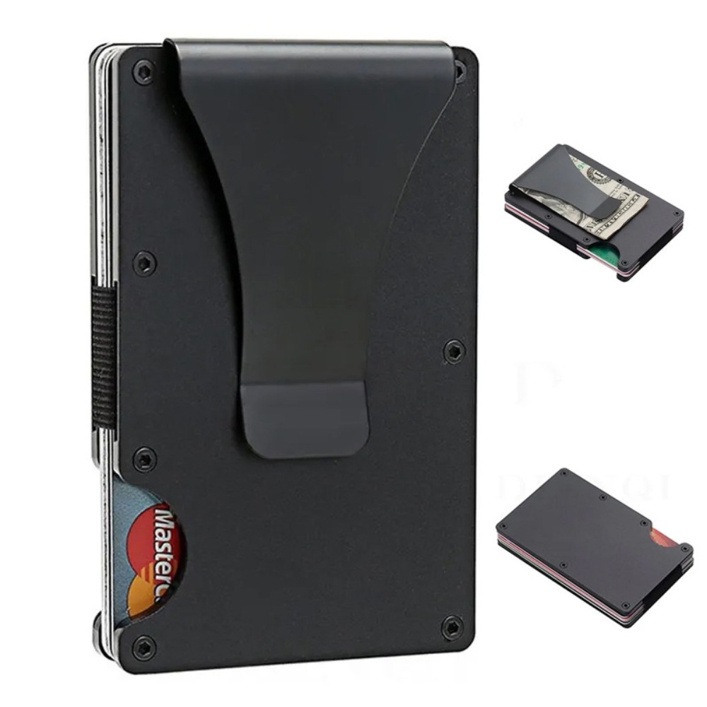 Index Card Holder - Tempat Kartu Pemblokir RFID dari Paduan