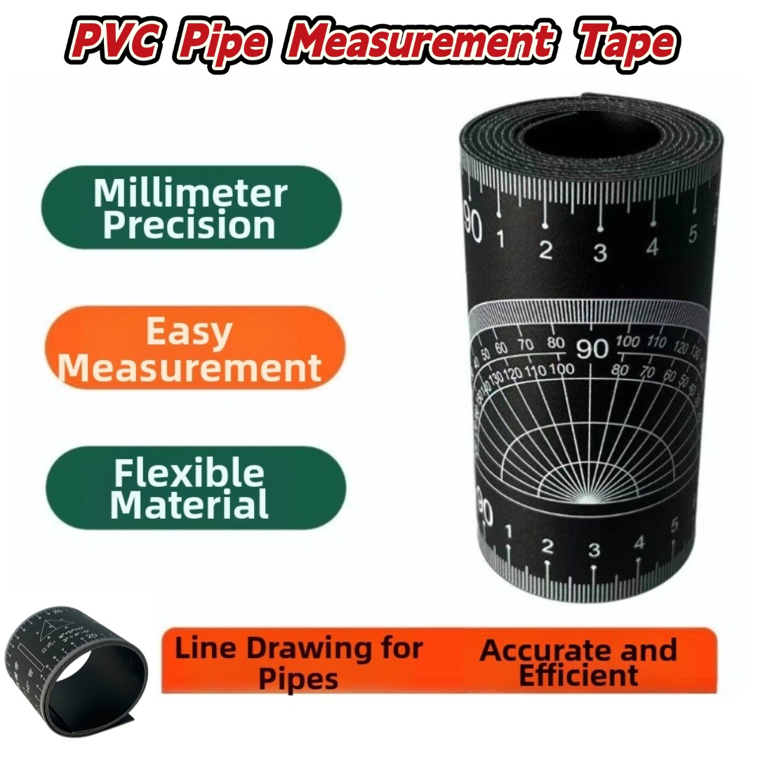 Tape Dispenser Weighted - 1 Buah Pita Pengukur Diameter Pipa