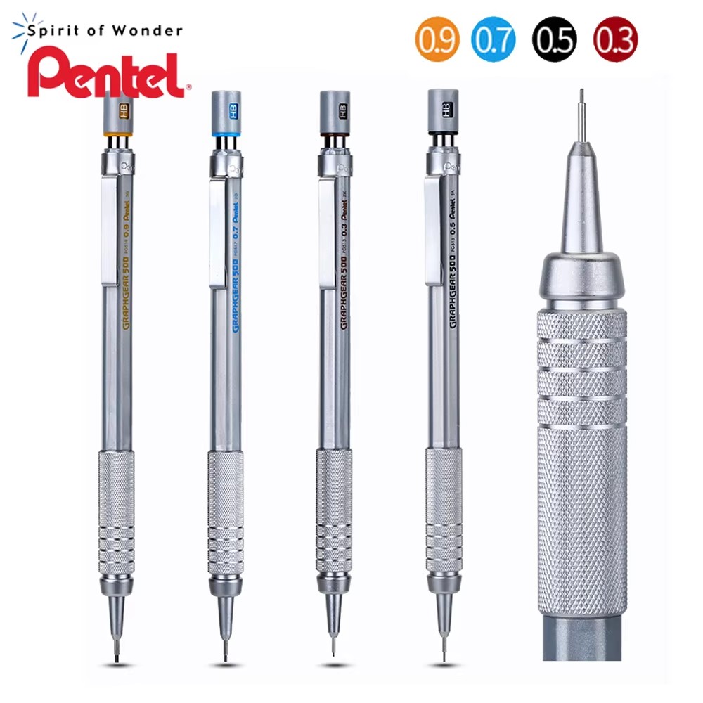 Mechanical Pencil 0.3 - 1 buah Pensil Mekanis Pentel Graphgear