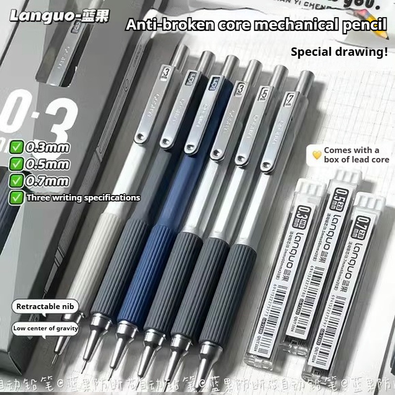0.3 0.5 0.7 Mm Set Pensil Meka - Mechanical Pencil 0.3 ulasan dan harga