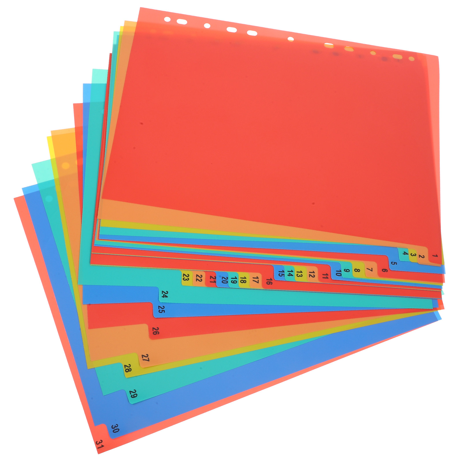 1Set Pembagi Indeks Lembar Lep - Tab Divider A4 ulasan dan harga