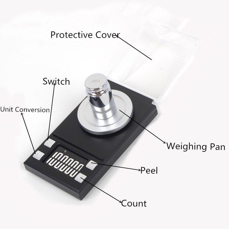 20/50/100G 0.001G Perhiasan Di - Tape Dispenser Weighted ulasan dan harga