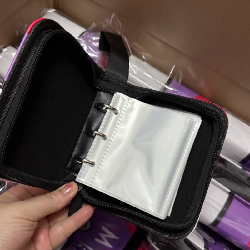 Binder Kartu Zipper 9 Kantong  - Card Index Box ulasan dan harga