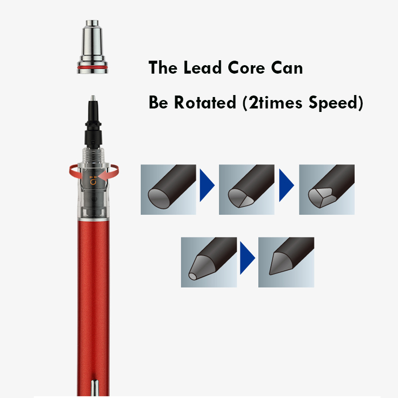 TOMBOW Shake to Lead/Press Mec - Mechanical Pencil 0.3 ulasan dan harga