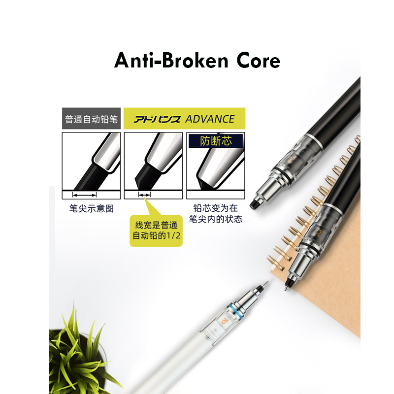 TOMBOW Shake to Lead/Press Mec - Mechanical Pencil 0.3 ulasan dan harga