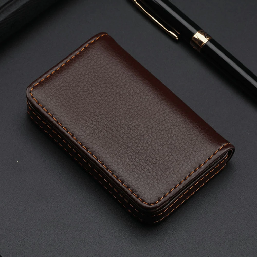 Dompet Kartu Kredit Kulit PU J - Index Card Holder ulasan dan harga