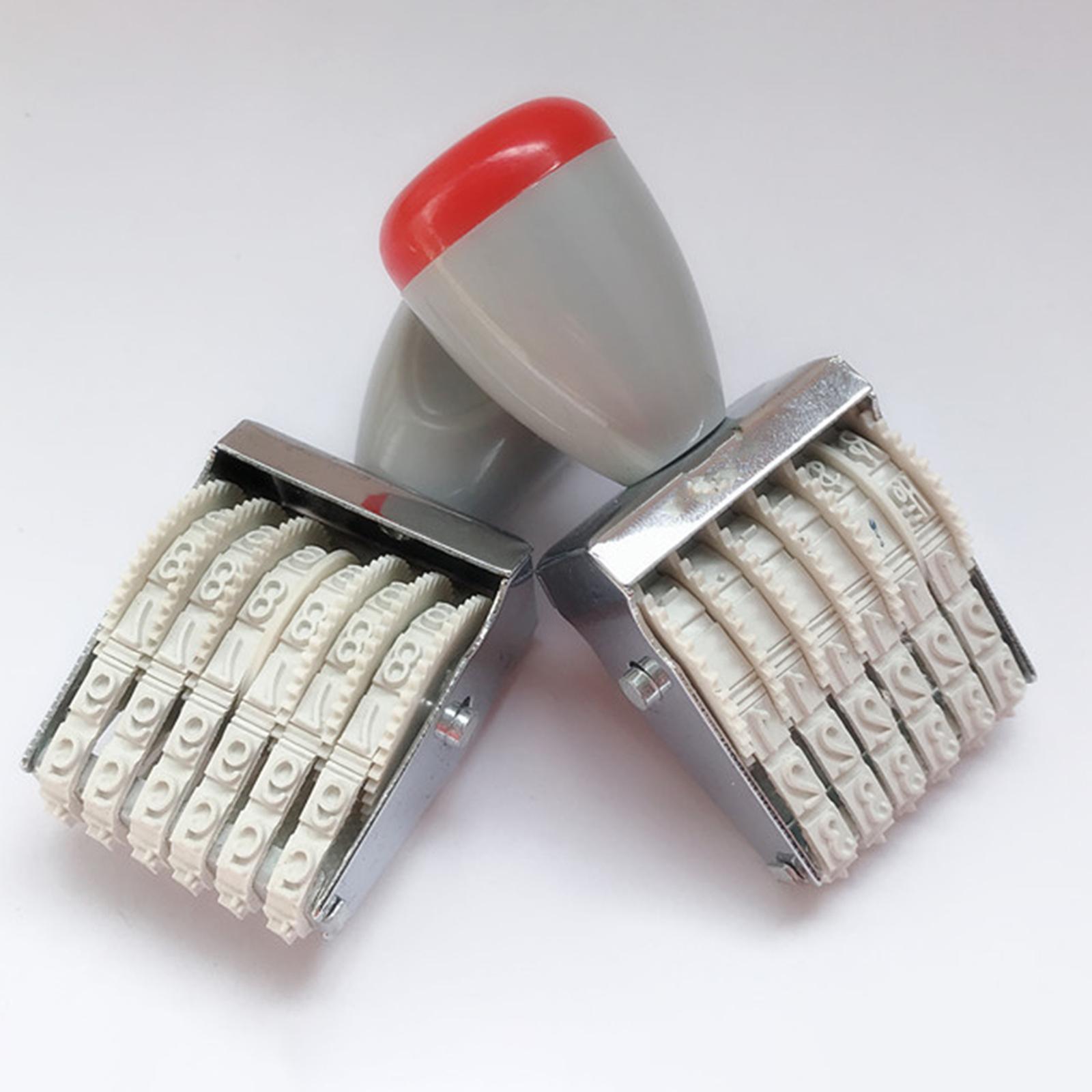 Karet 6 Digit Rol Cap Penomora - Rubber Date Stamp ulasan dan harga