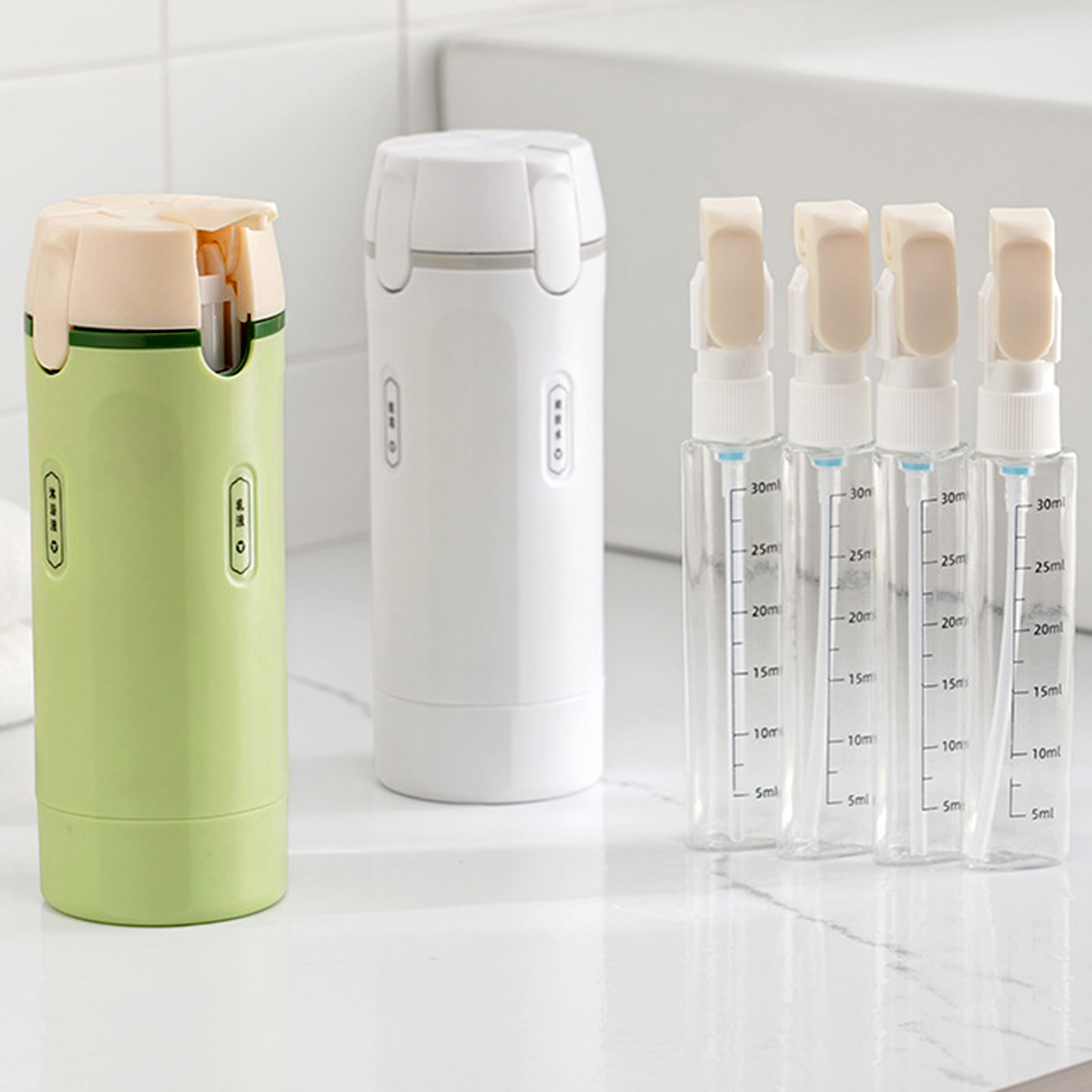 Dispenser Cairan Perjalanan 4- - Gel Refill Pack ulasan dan harga