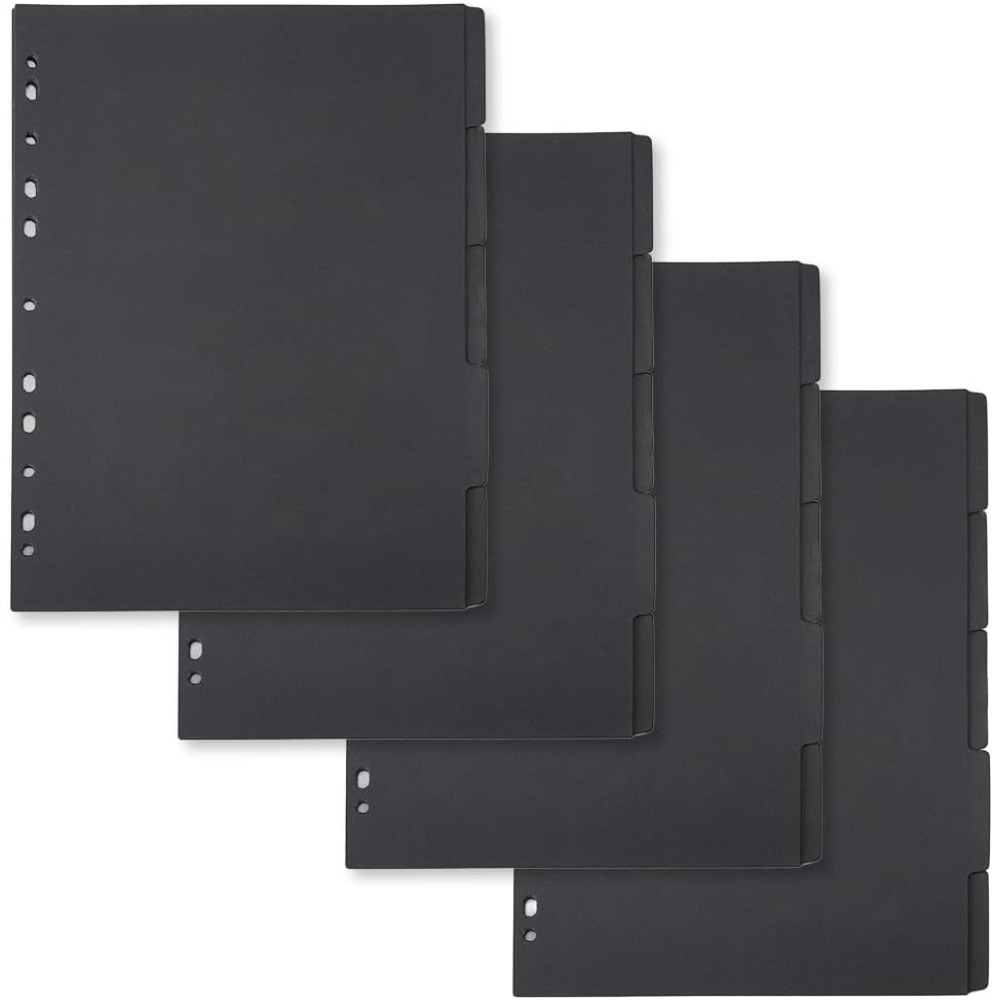 Pembagi Binder kertas 5 Tab, 2 - Tab Divider A4 ulasan dan harga