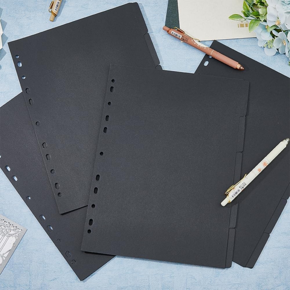 Pembagi Binder kertas 5 Tab, 2 - Tab Divider A4 ulasan dan harga