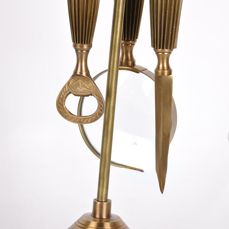 Pembuka Surat Kaca Pembesar Re - Letter Opener Brass ulasan dan harga
