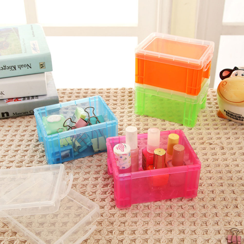 4 Buah Kotak Penyimpanan Deskt - Card Index Box ulasan dan harga