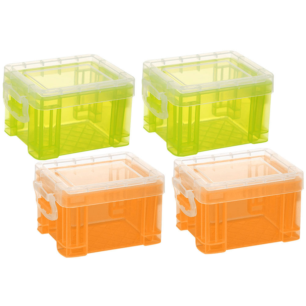 4 Buah Kotak Penyimpanan Deskt - Card Index Box ulasan dan harga