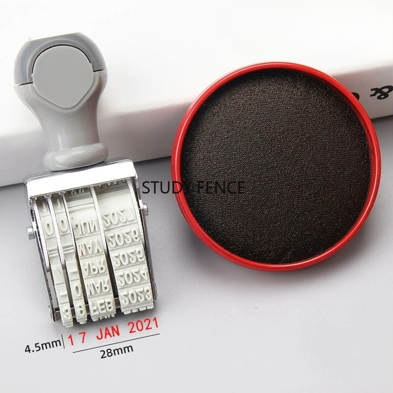Stempel Tanggal Bahasa Inggris - Rubber Date Stamp ulasan dan harga