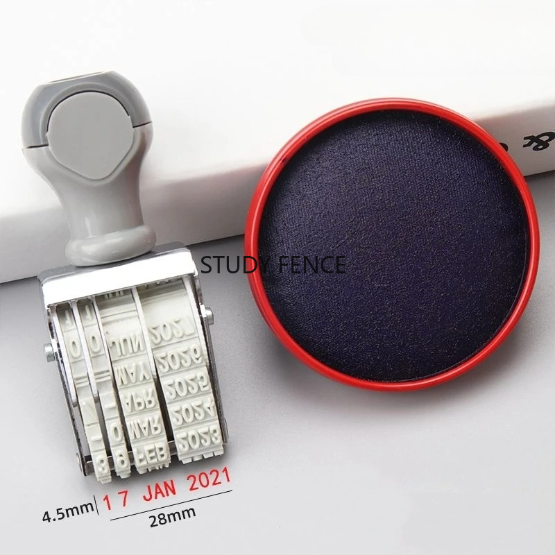 Stempel Tanggal Bahasa Inggris - Rubber Date Stamp ulasan dan harga