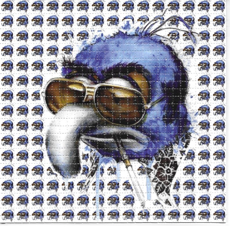 Blue Bird Anime LSD Bebas Asam - Ink Blotter Paper ulasan dan harga