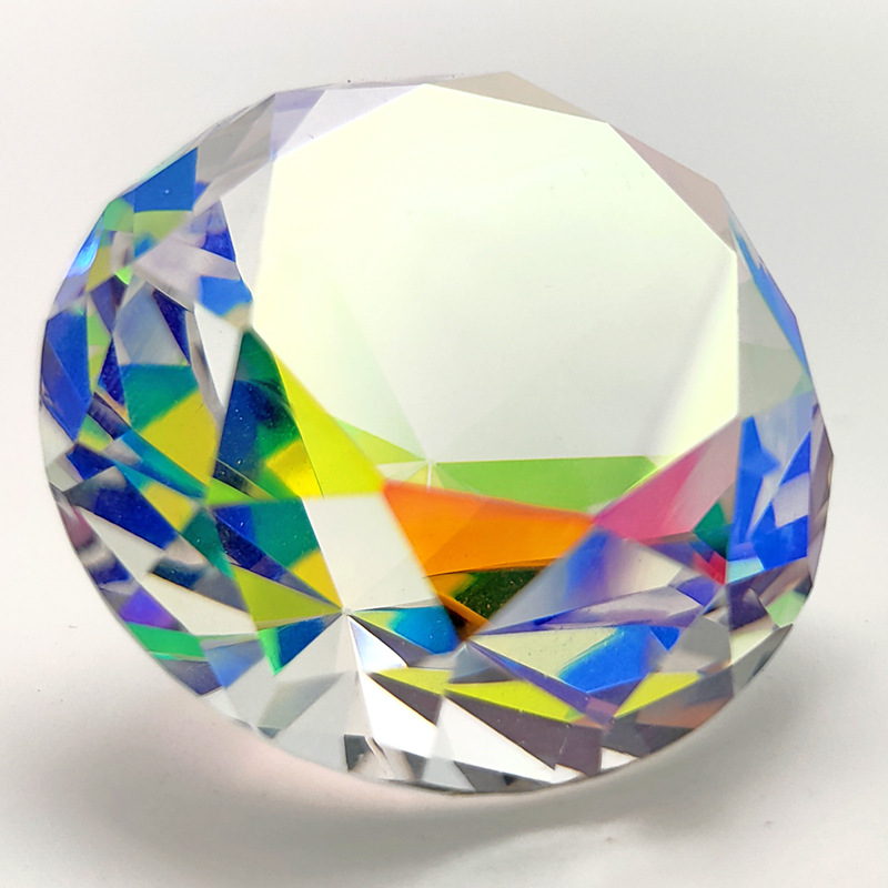 30-80Mm AB Warna-warni K9 Kris - Paper Weight Crystal ulasan dan harga