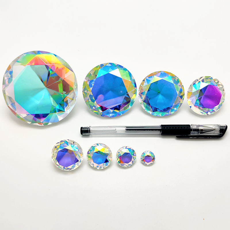 30-80Mm AB Warna-warni K9 Kris - Paper Weight Crystal ulasan dan harga