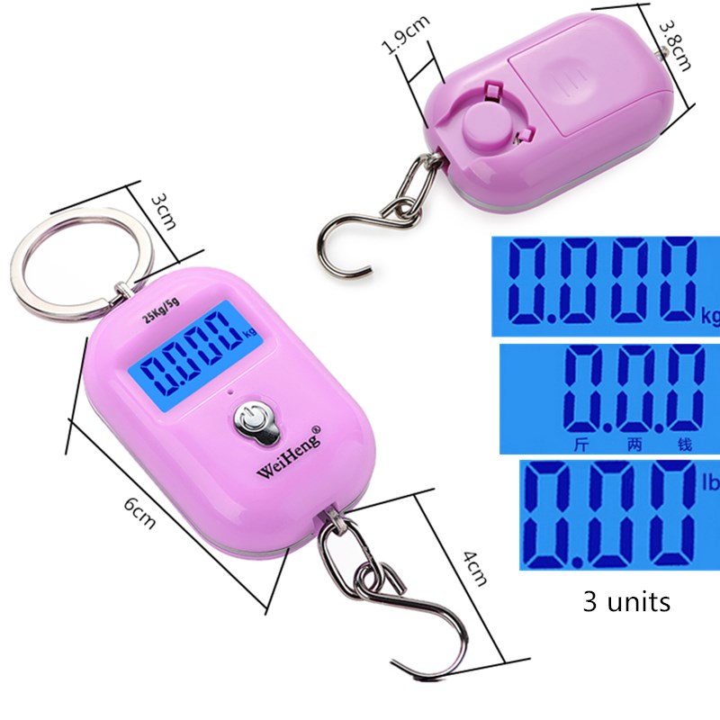 25Kg/5G Skala Kait Mini Timban - Tape Dispenser Weighted ulasan dan harga