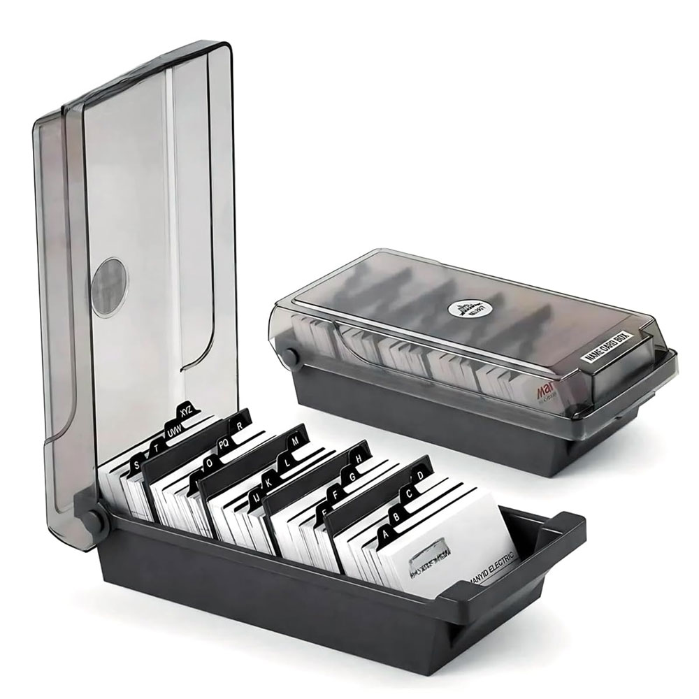 Kotak Kartu Nama Desktop, Kapa - Card Index Box ulasan dan harga