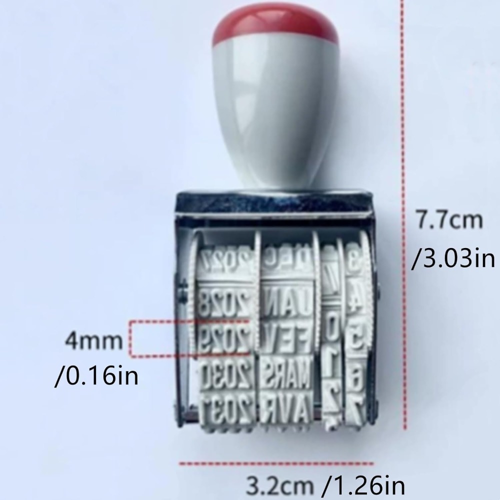 Stempel Roller Tanggal & Angka - Rubber Date Stamp ulasan dan harga
