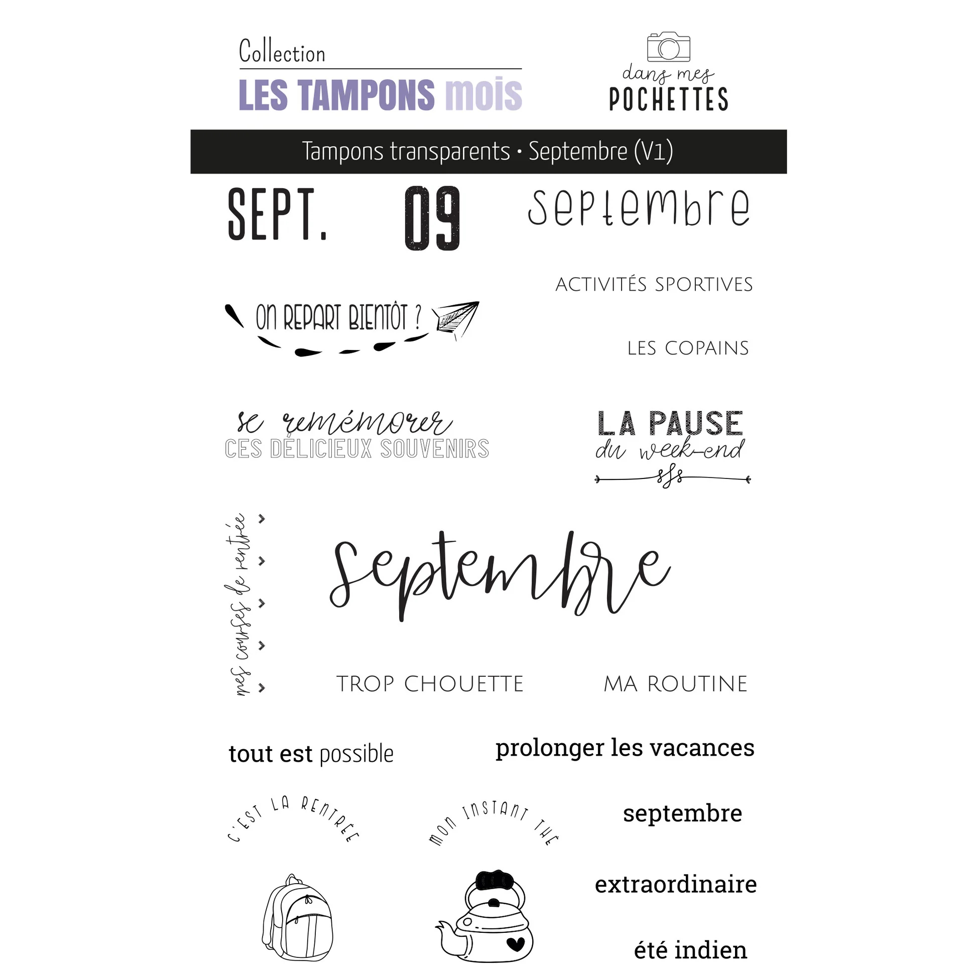 Set Stempel Tematik Bulan Pran - Rubber Date Stamp ulasan dan harga