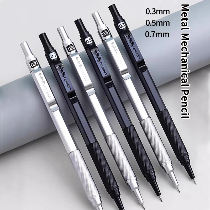 Set Pensil Mekanis Logam Pusat - Mechanical Pencil 0.3 ulasan dan harga