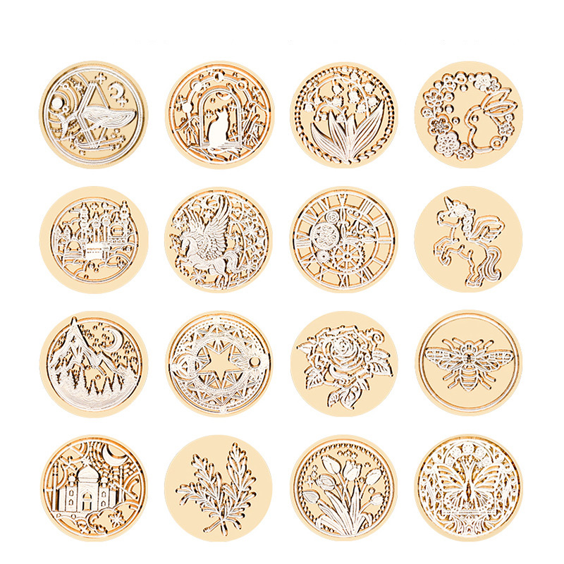 Stempel Lilin Pola Bunga Terat - Wax Seal Stamp Set ulasan dan harga