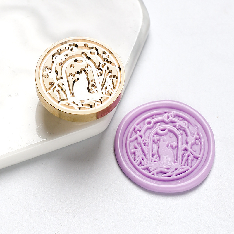 Stempel Lilin Pola Bunga Terat - Wax Seal Stamp Set ulasan dan harga