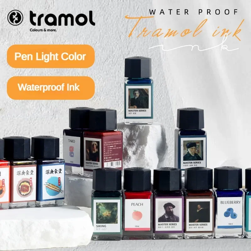 Tramol 26 warna 18ml tinta kac - Fountain Pen Bottled Ink ulasan dan harga