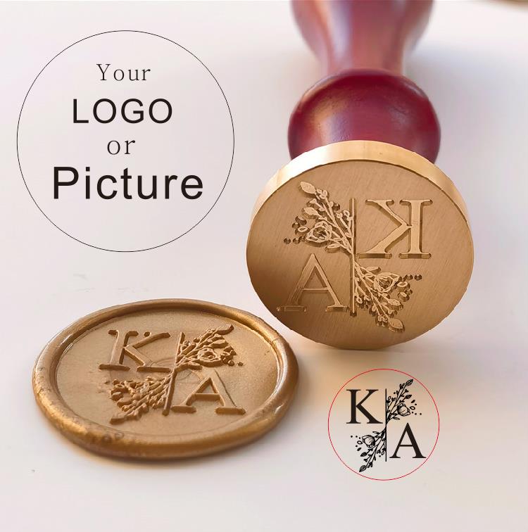 Cap Segel Lilin Segel Kustom D - Rubber Date Stamp ulasan dan harga