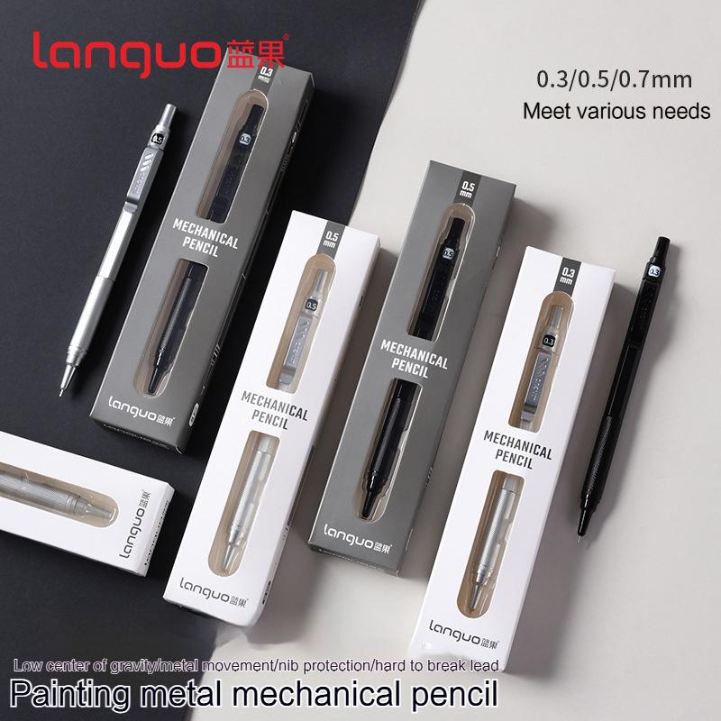 Languo Pensil Mekanis Otomatis - Mechanical Pencil 0.3 ulasan dan harga