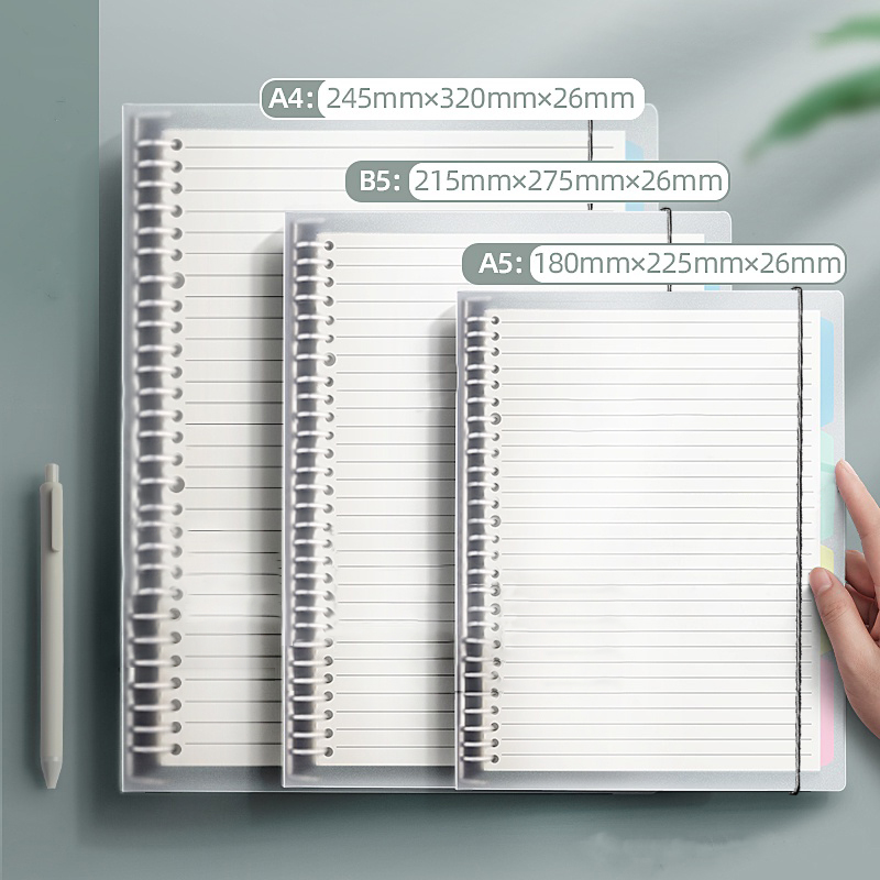 A5/B5/A4 notebook Binder longg - Binder A4 Lever ulasan dan harga