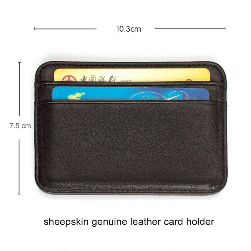 Dompet Kartu Kulit Asli Pria,  - Index Card Holder ulasan dan harga