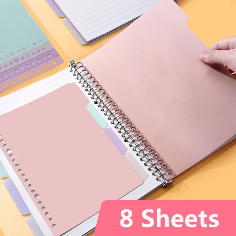 Pemisah warna-warni untuk A5 p - Tab Divider A4 ulasan dan harga