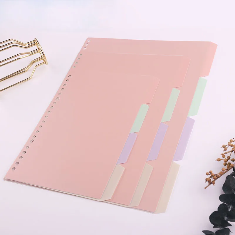 Pemisah warna-warni untuk A5 p - Tab Divider A4 ulasan dan harga