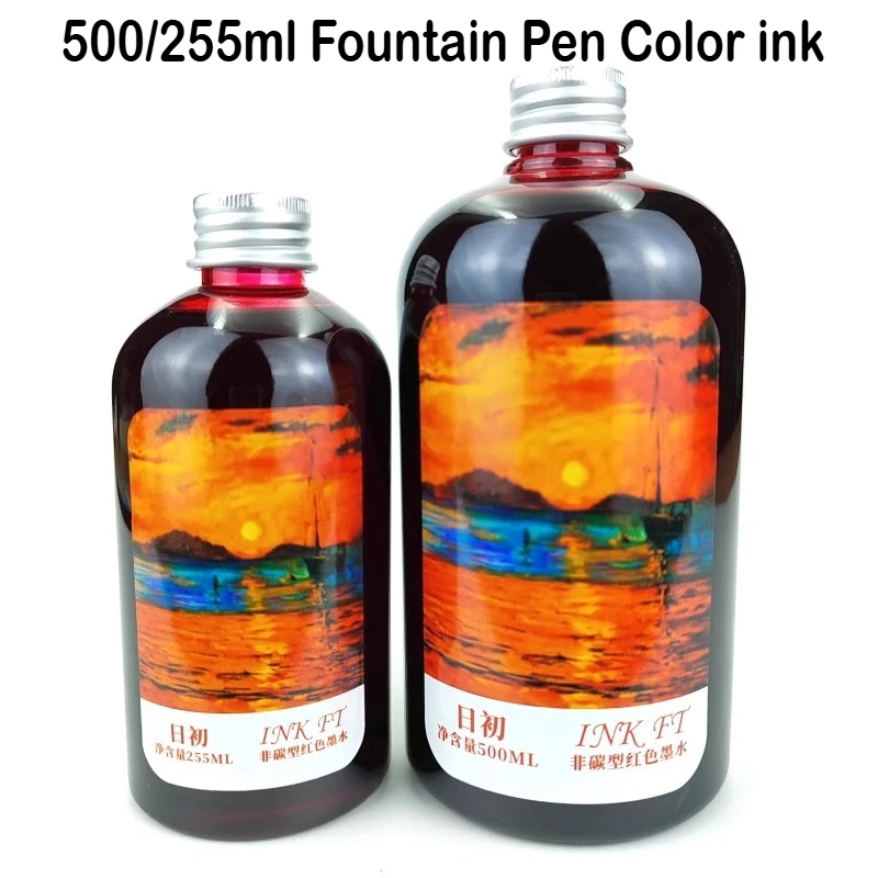 500Ml/255/50Ml 24 Warna Botol  - Fountain Pen Bottled Ink ulasan dan harga