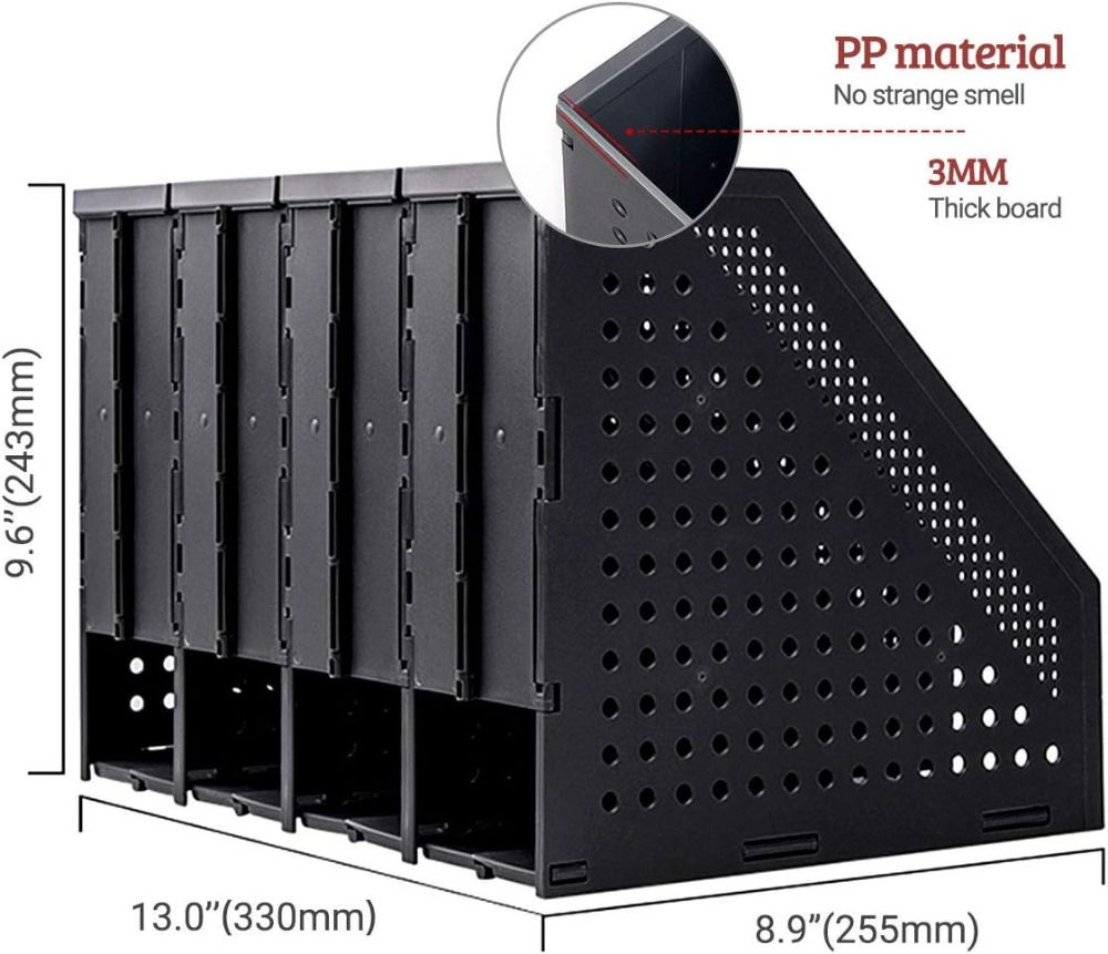 Tempat Majalah Lipat Plastik u - Magazine Holder Rack ulasan dan harga