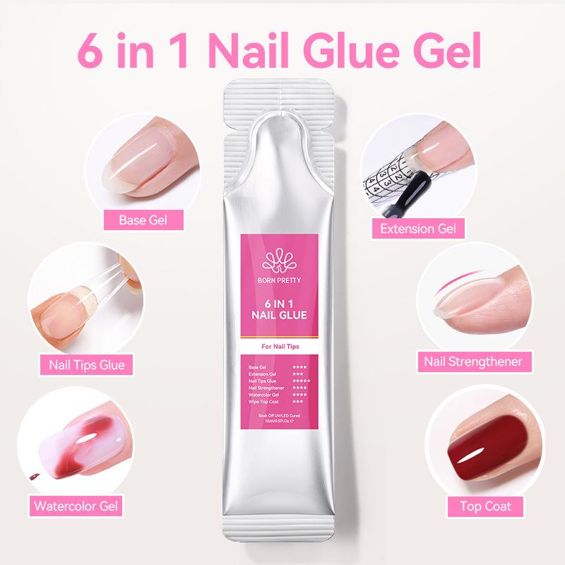 15ml 6 IN 1 Gel UV Multifungsi - Gel Refill Pack ulasan dan harga