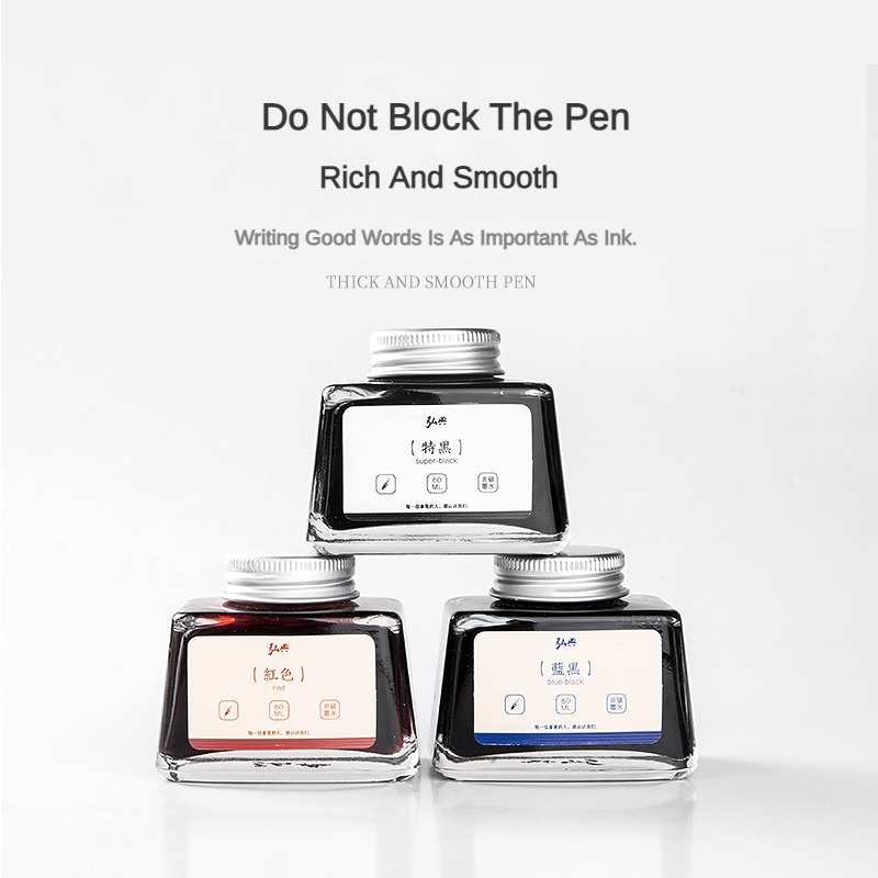 HONGDIAN tinta pena air mancur - Fountain Pen Bottled Ink ulasan dan harga