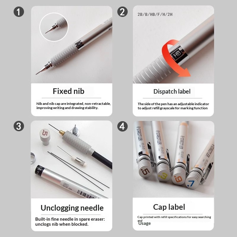 Staedtler 925 Pensil Mekanik F - Mechanical Pencil 0.3 ulasan dan harga