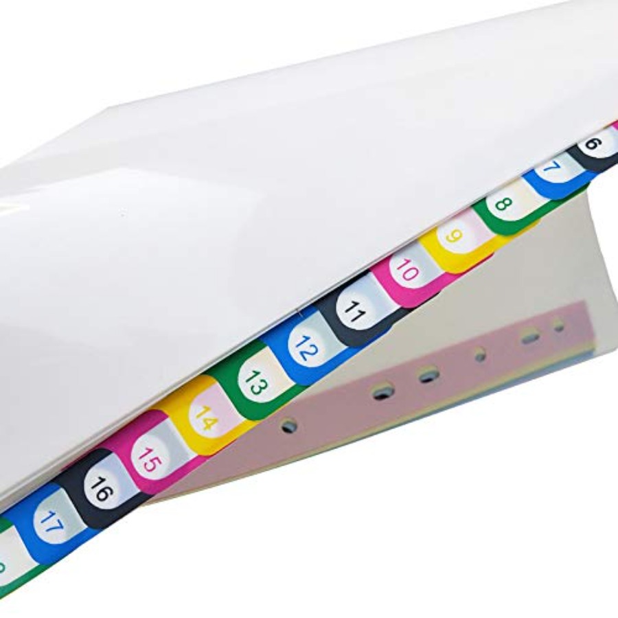 Pembatas Indeks Binder Plastik - Tab Divider A4 ulasan dan harga